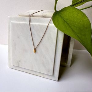 NWOT BaubleBar Gold Cone Layering Necklace